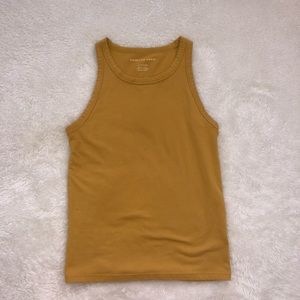 Mustard yellow tank top